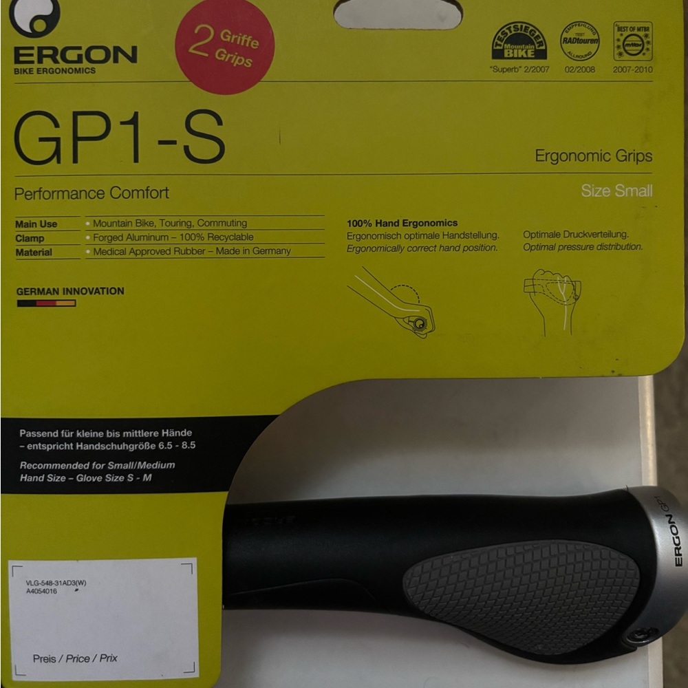 Ergonomic Bike Grips Performance Comfort